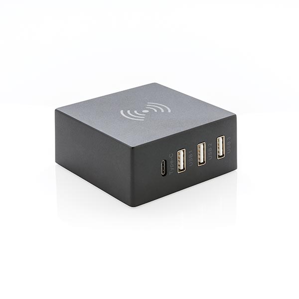 2 in 1 USB & 10W Wireless-Charging Ladegerät