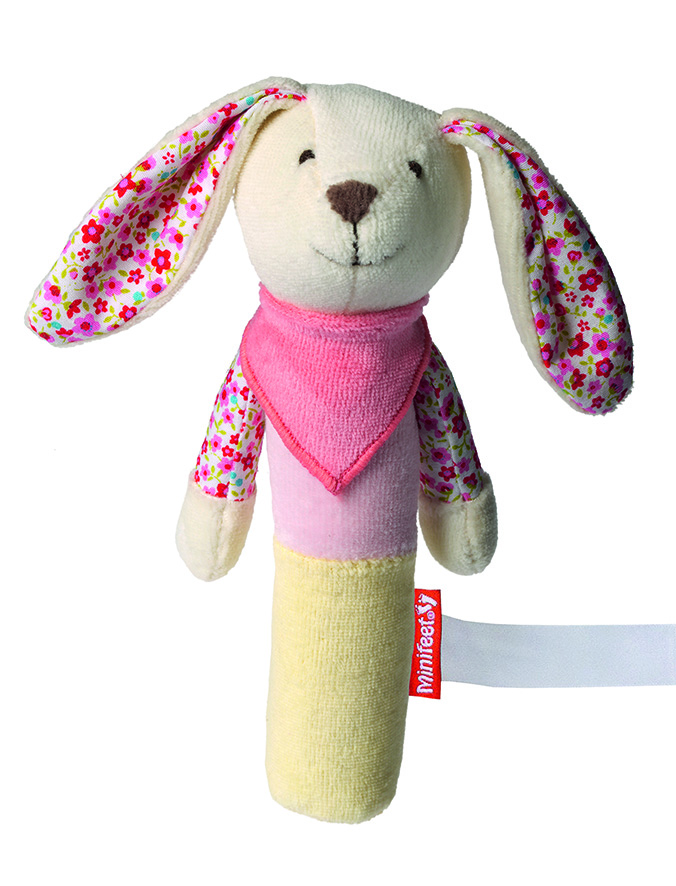 Greifling Hase mit Quietschfunktion