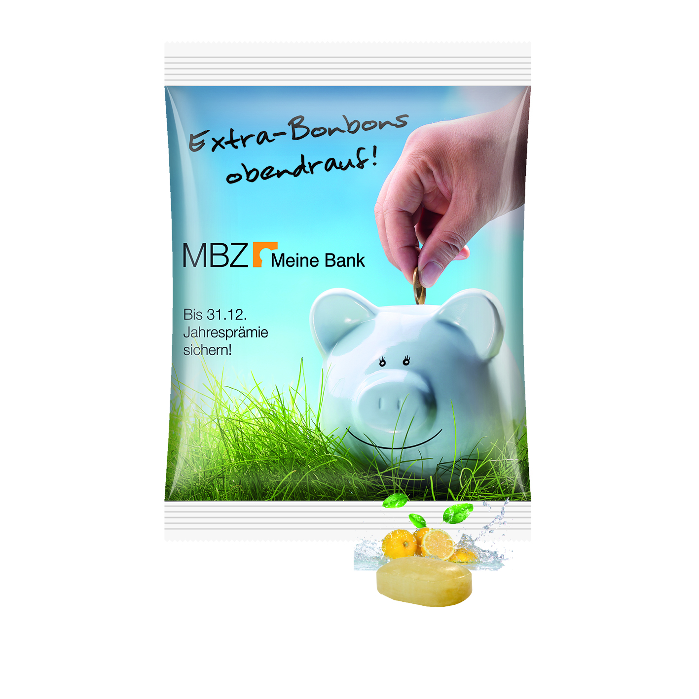 Bonbon Maxitüte Multivitamin flüssig gefüllt