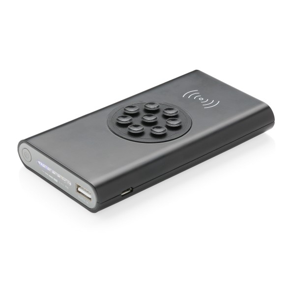 8.000 mAh Wireless-5W-Powerbank inkl. Type C