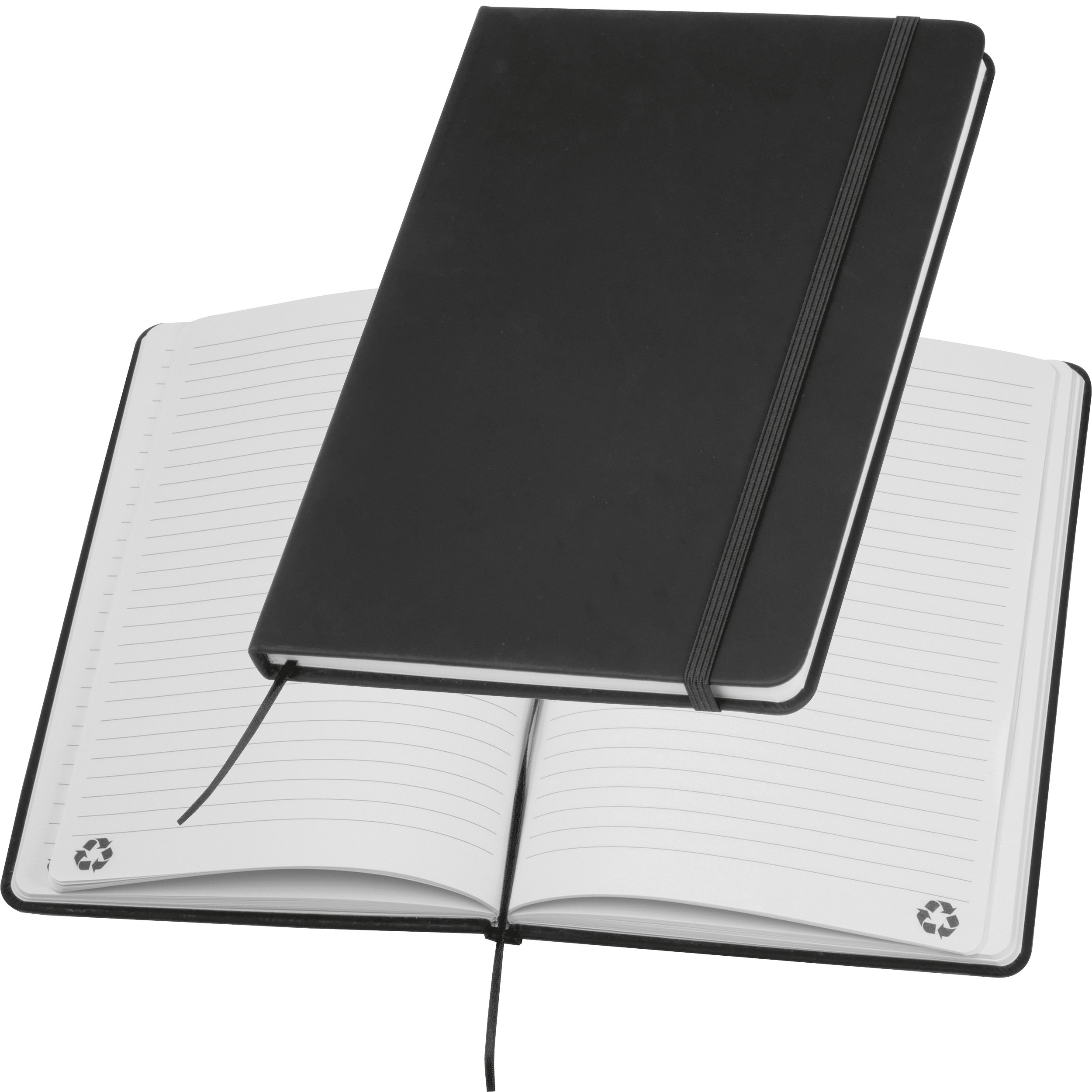 A5 Notizbuch aus recyceltem Papier DOMINIK