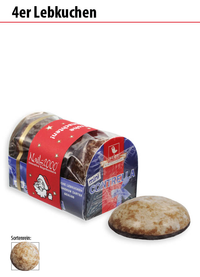 4er Lebkuchen
