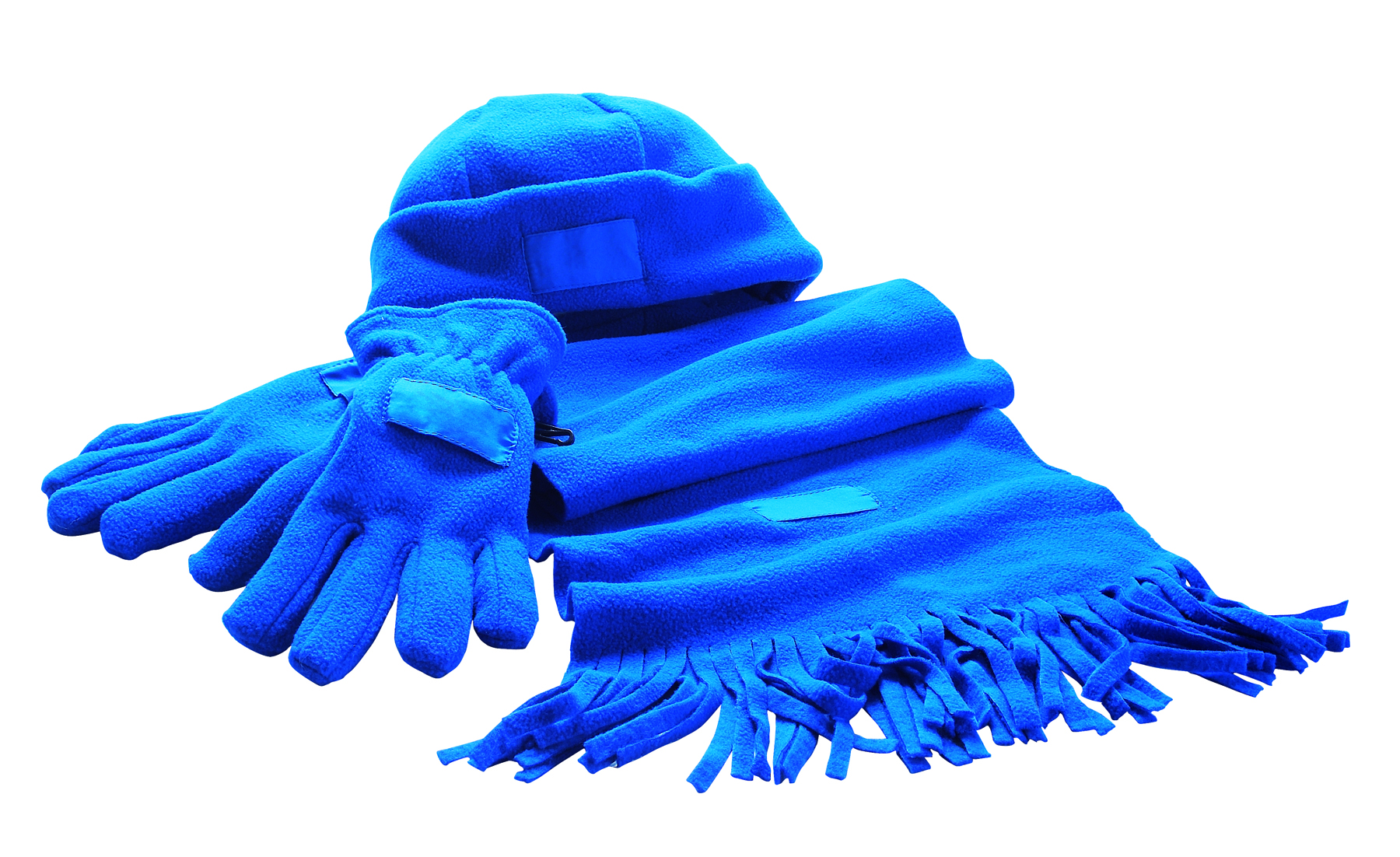 Fleece Set,100Polyest.,Royal Blau"Triple