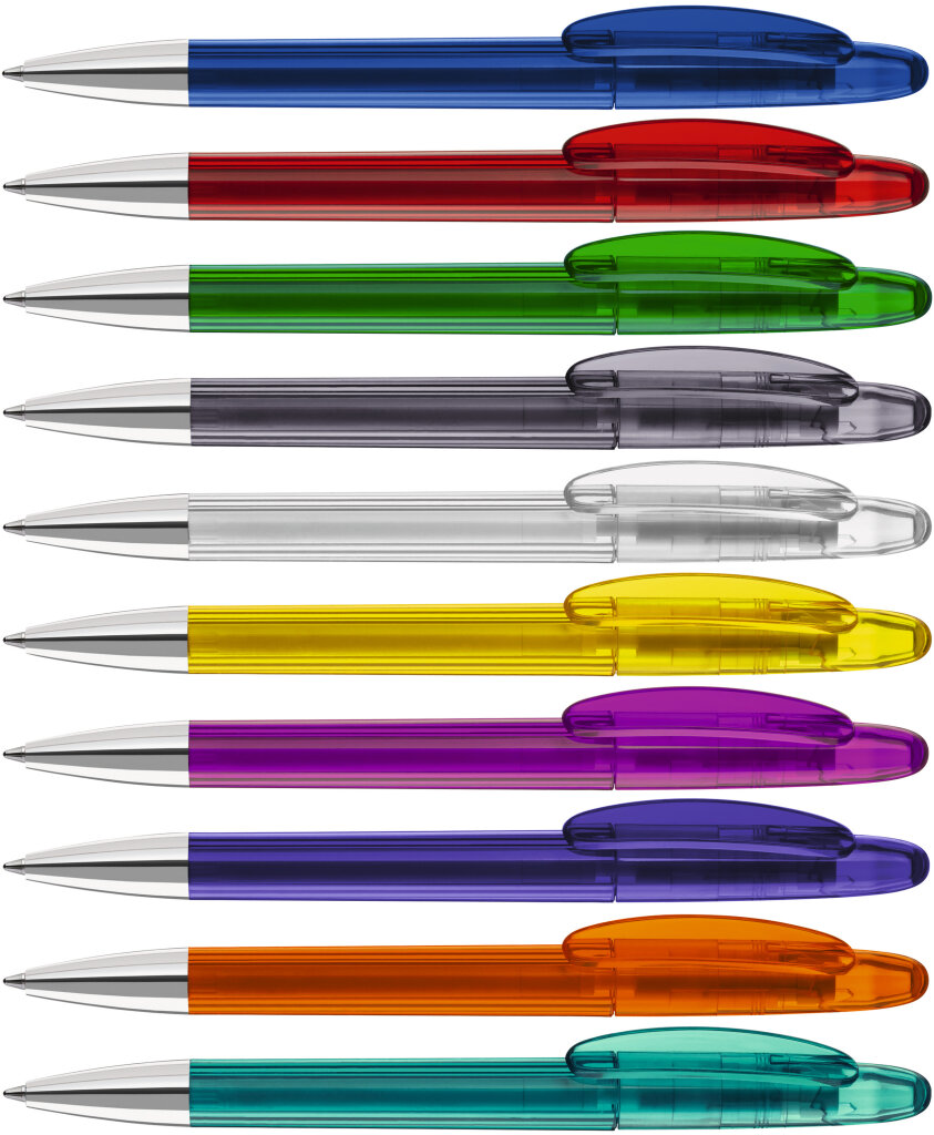 ICON transparent SI Drehkugelschreiber