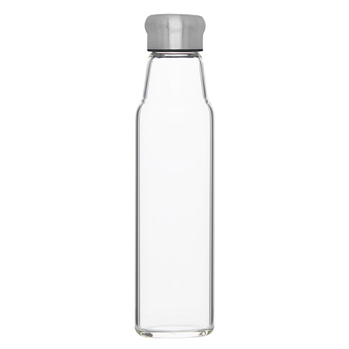 Glasflasche mit Hülle "Life" 0,7 l