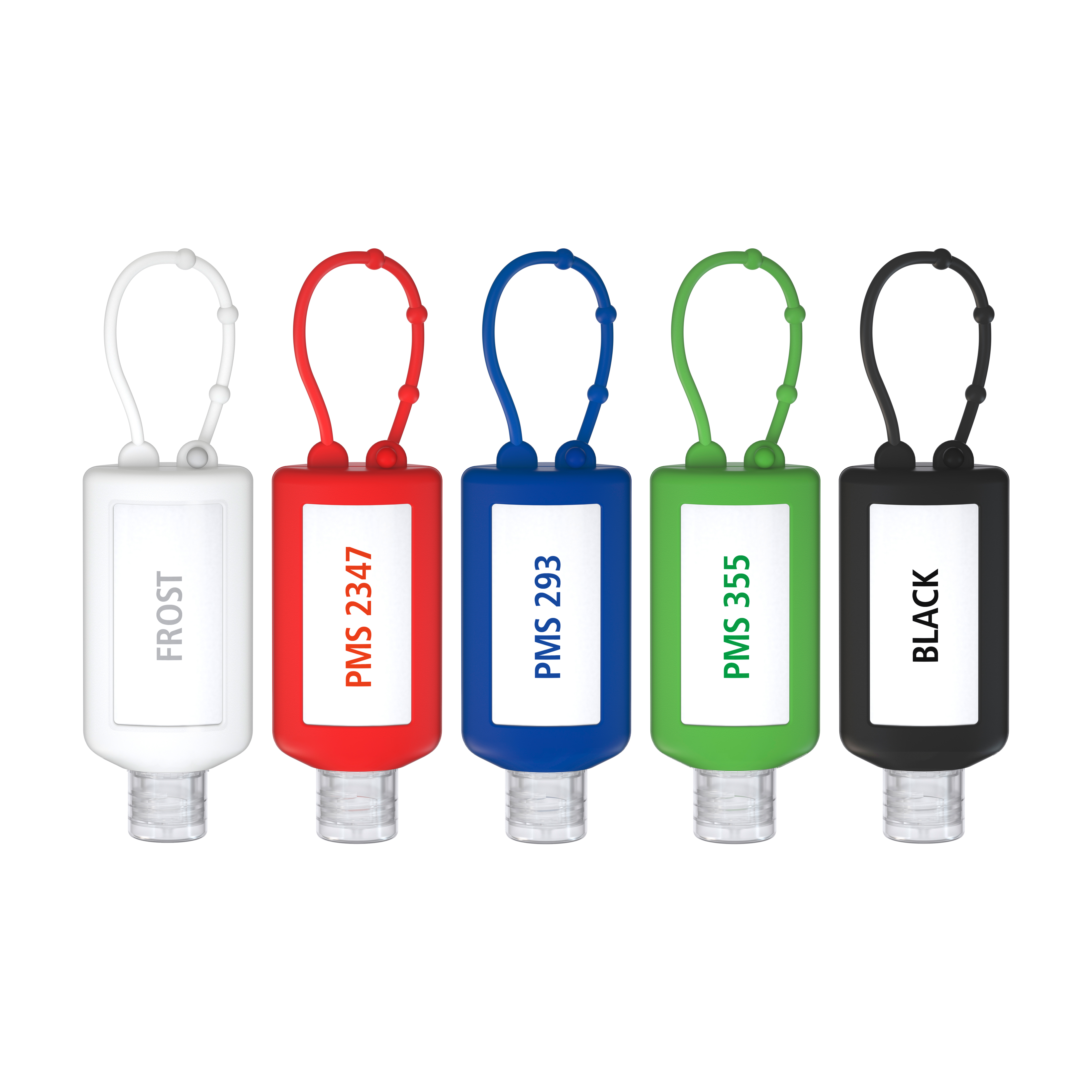 50 ml Bumper schwarz - Handreinigungsgel antibakteriell - No Label Look