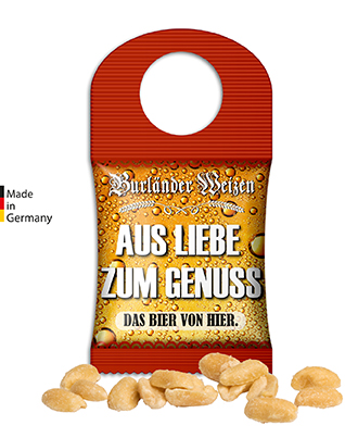 Geröstete Erdnüsse im BottleBag