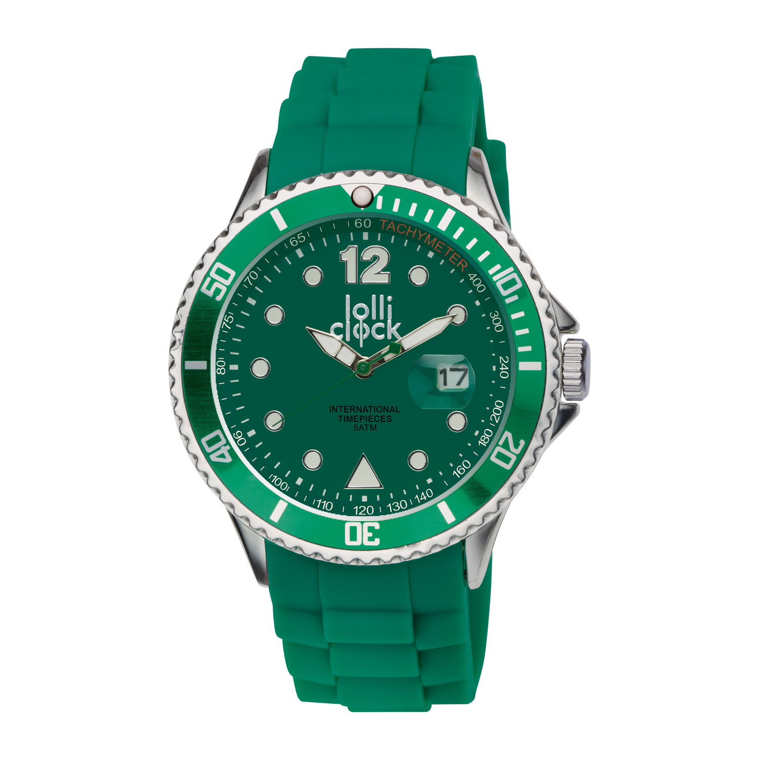 Armbanduhr LOLLICLOCK-CHROME DATE YELLOW