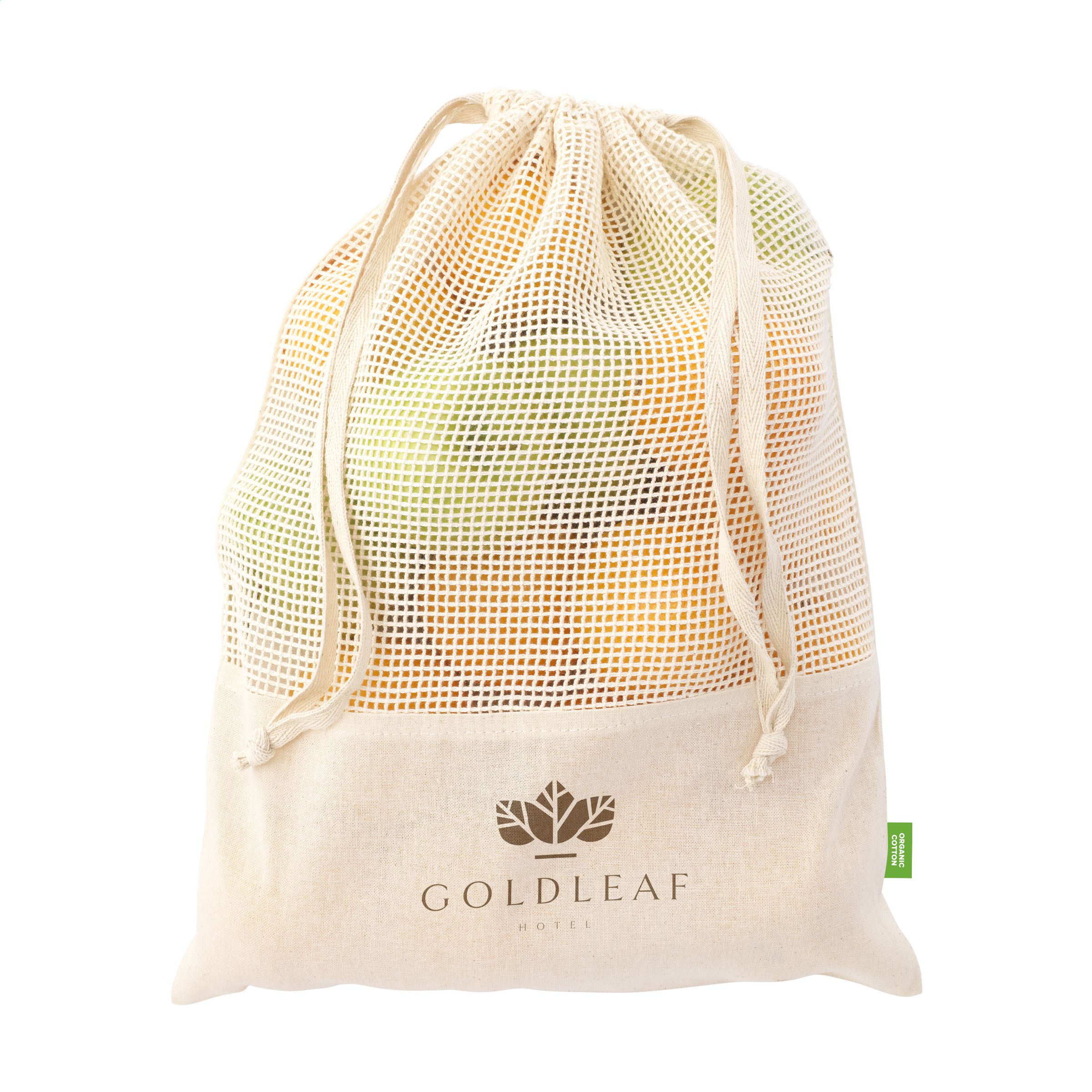 Natura Organic GOTS Mesh Bag (120 g/m²) Obstbeutel