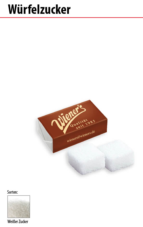 Würfelzucker