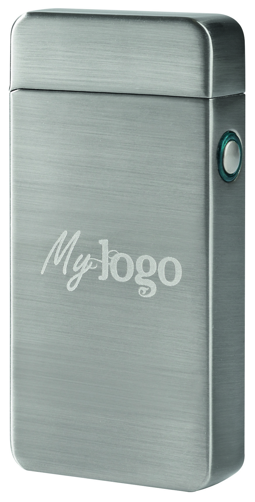 Metmaxx® Lichtbogenfeuerzeug "FuturePocketTurbo" silber