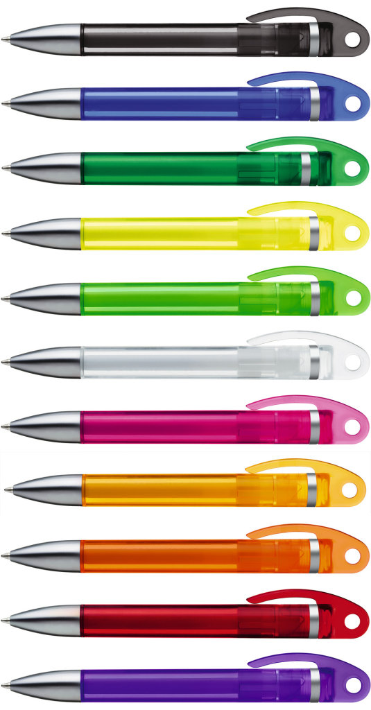 DOT transparent Drehkugelschreiber