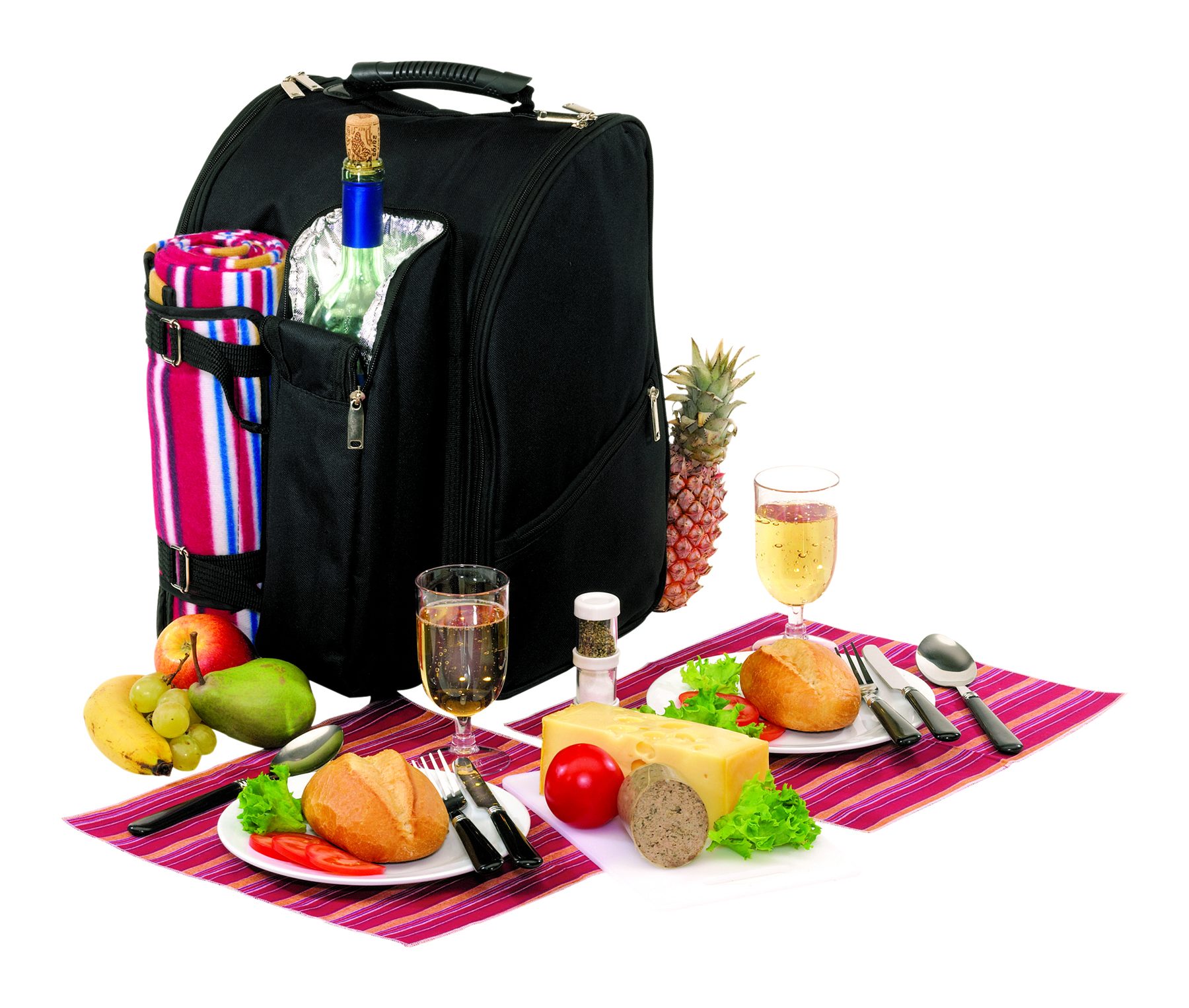 Picknick- Rucksack f. 2 Pers "Diabolo"