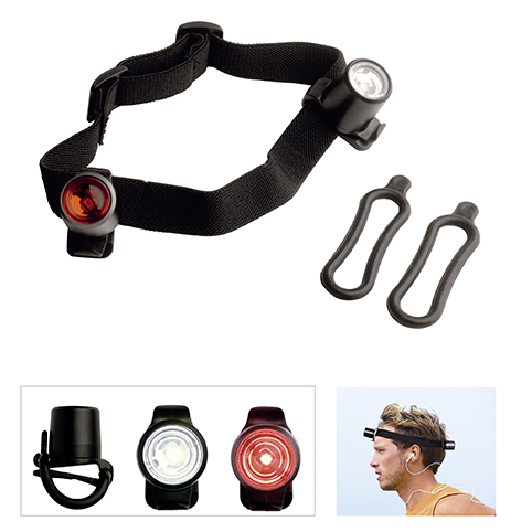 Kopflampe im 2er Set REFLECTS-TIMON BLACK