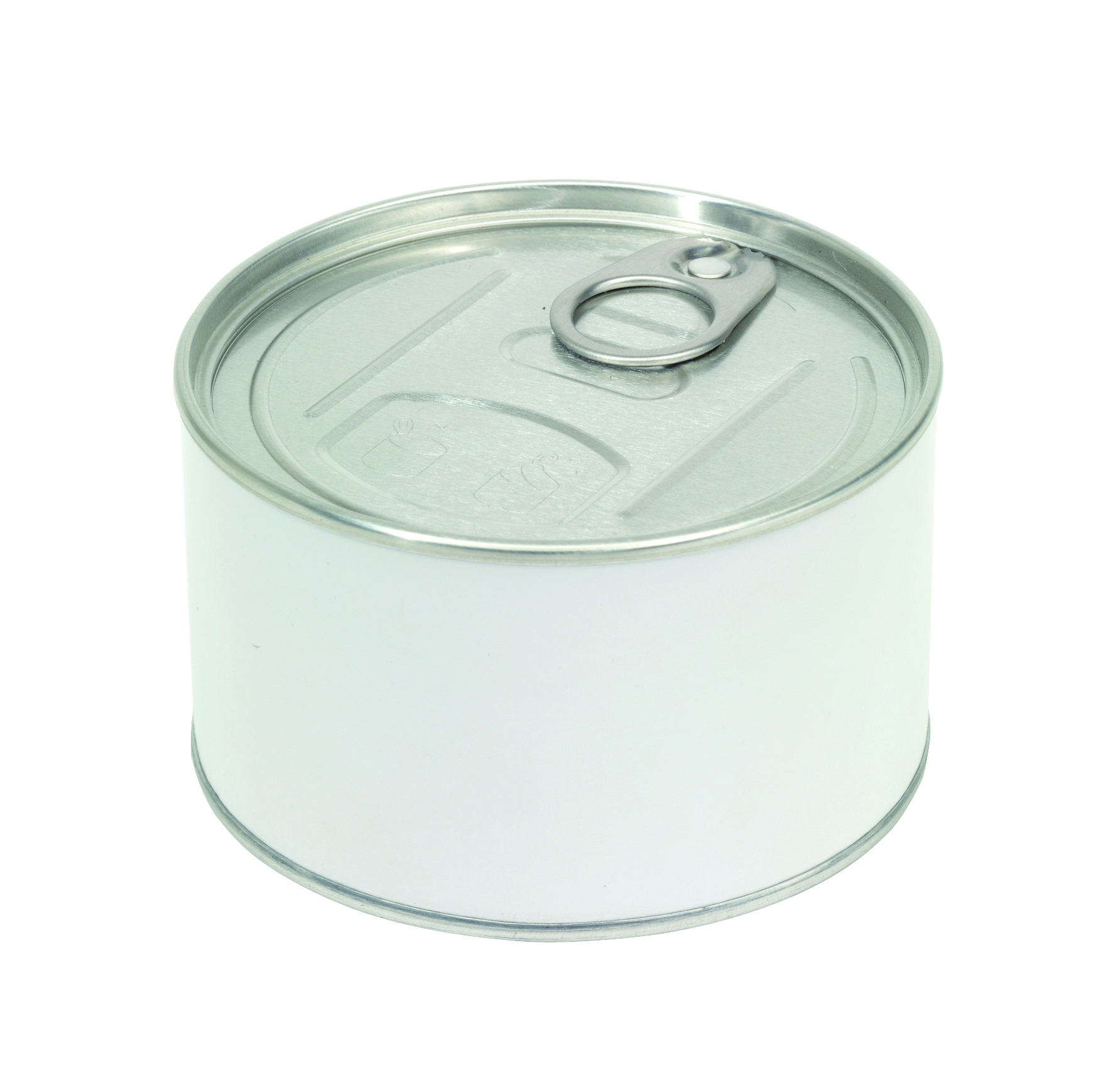 Uhr in Blechdose "Tear Open"