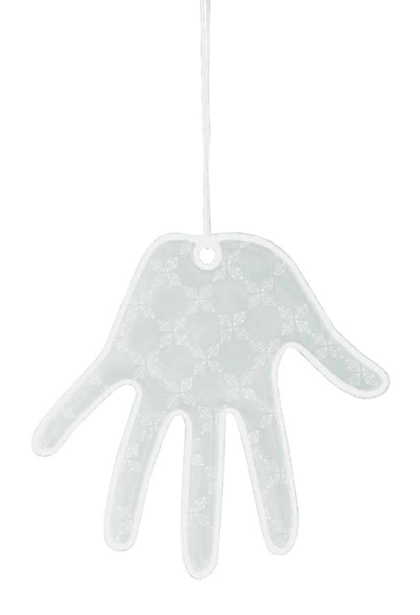 Weichplastikreflektor Hand