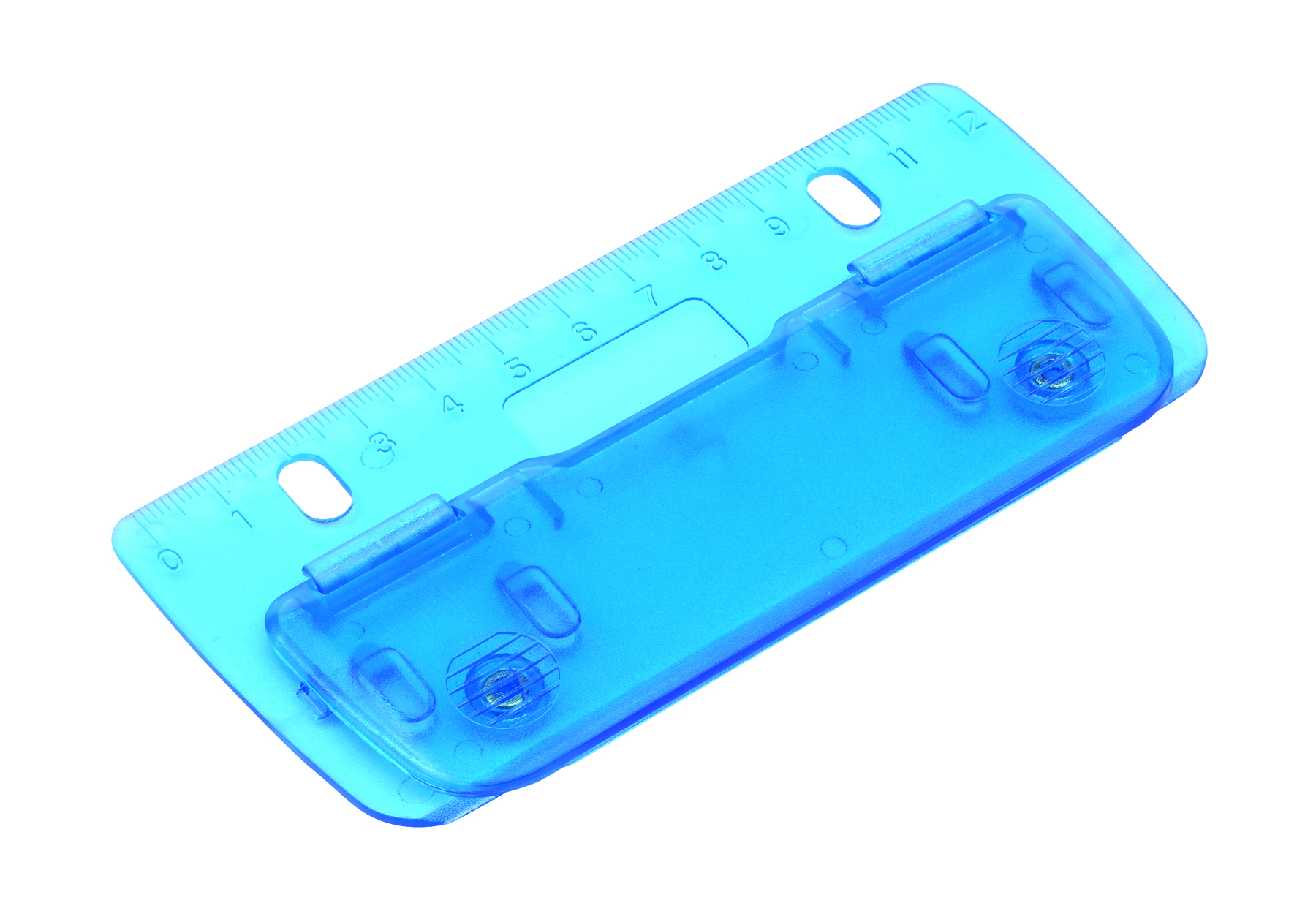 Mini Locher "Page", rot-gefrostet