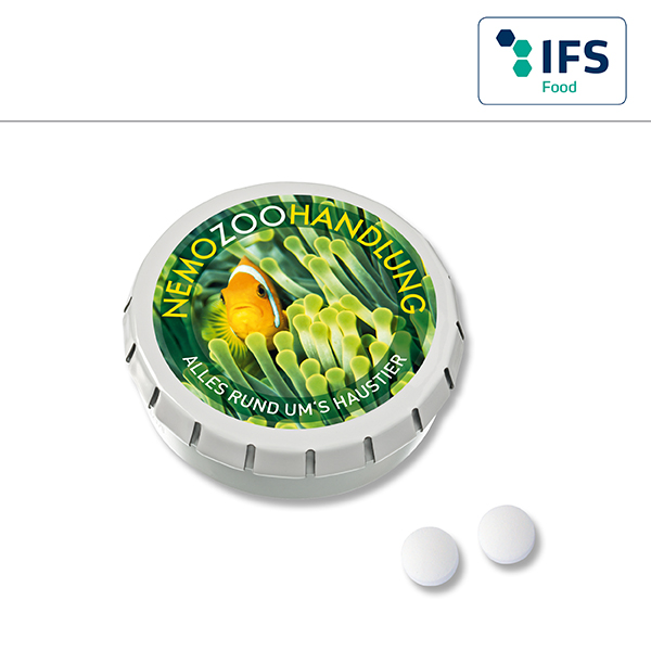 SUPER-MINI-Drück-mich-Dose mit American Jelly Beans