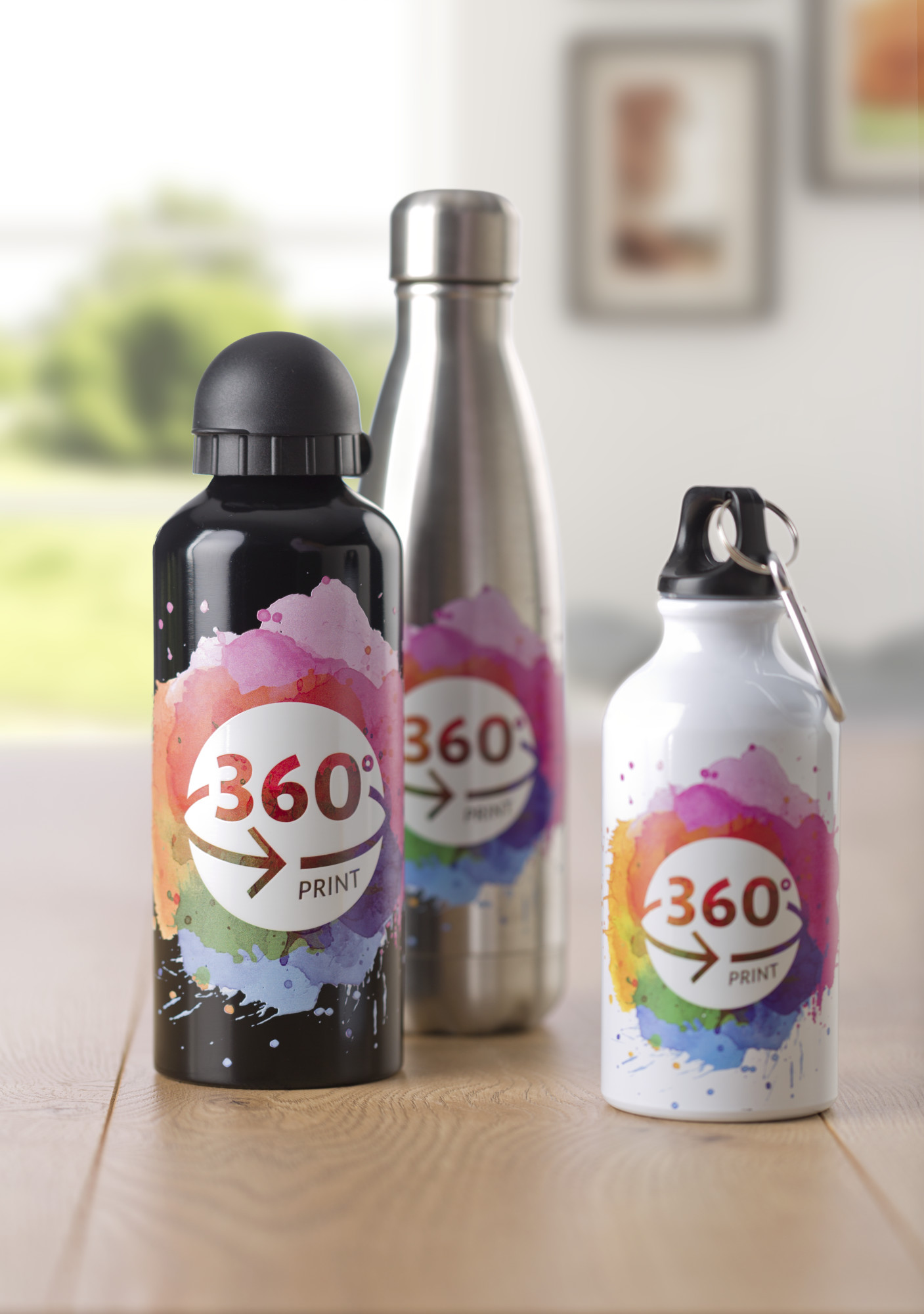 Trinkflasche aus Aluminium Isobel