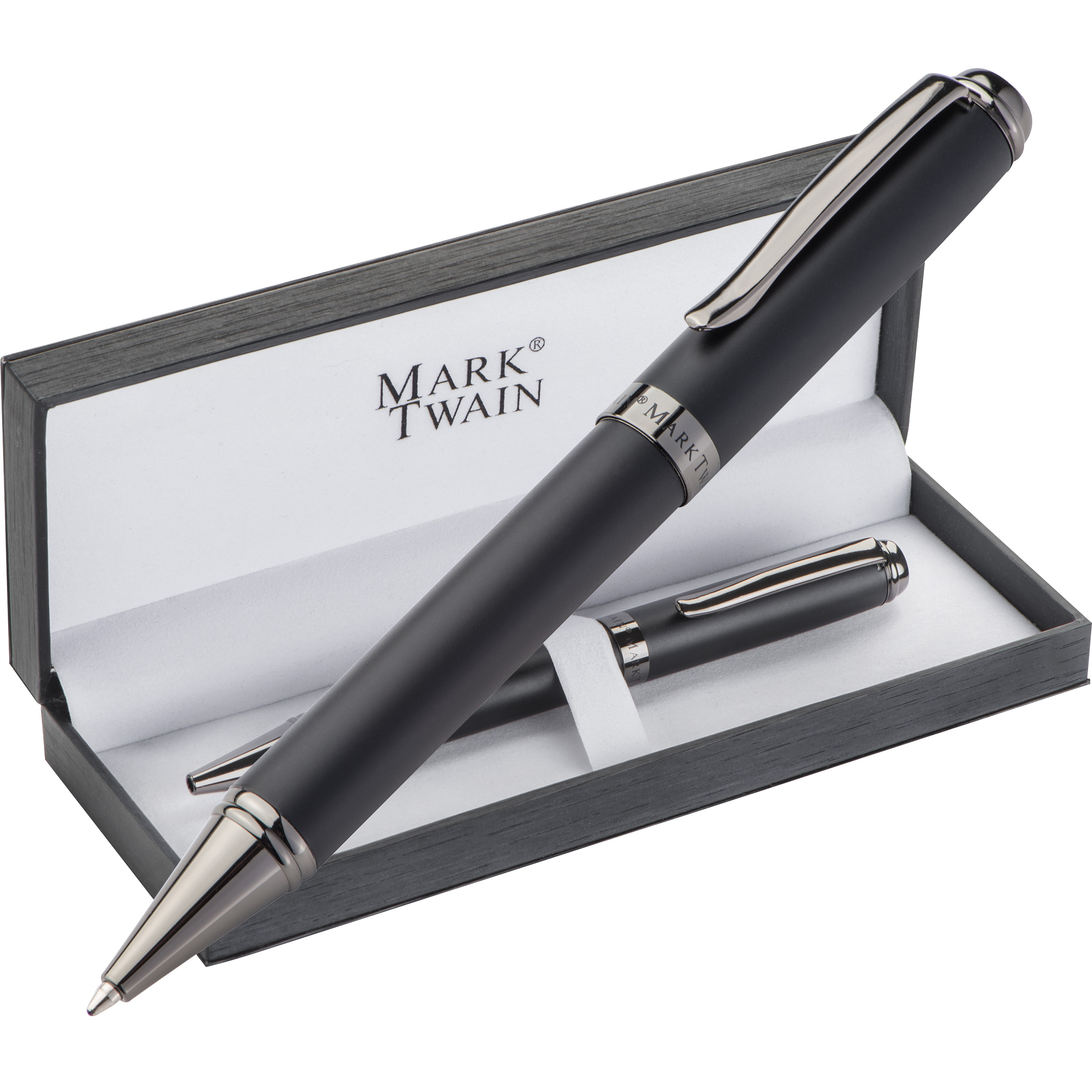 Mark Twain Kugelschreiber aus Metall