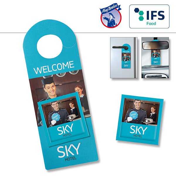 Promo-Anhänger mit Fruchtgummi 10 g Tütchen