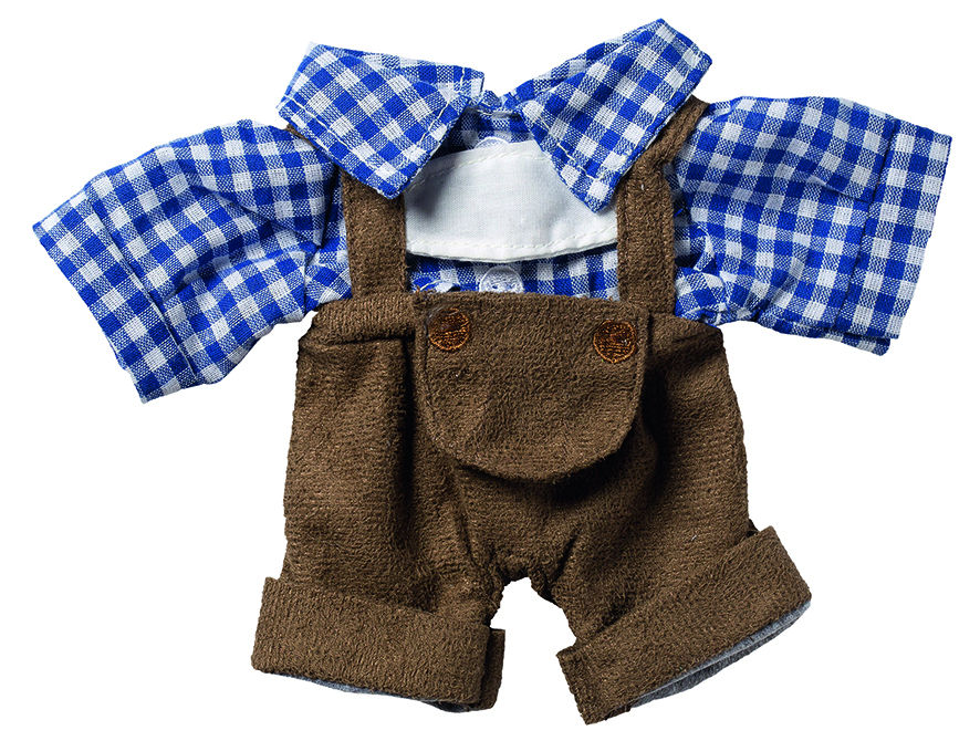 Oktoberfest Lederhose/Karohemd Gr.S