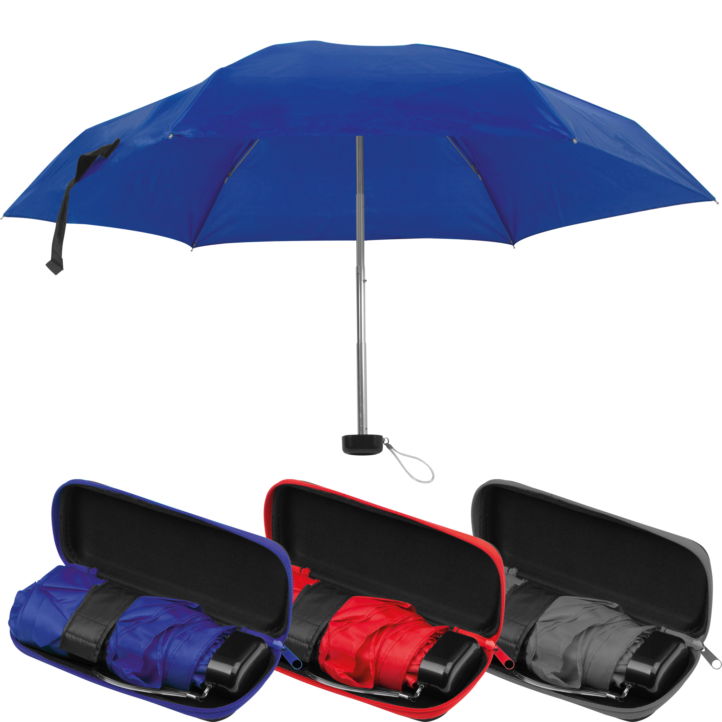 Mini-Regenschirm in einem EVA Etui