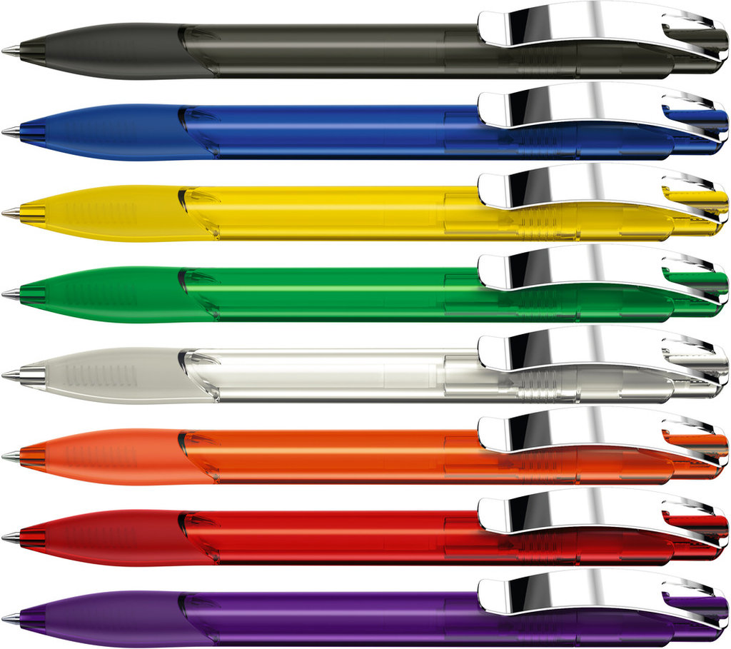 OMEGA grip transparent M Druckkugelschreiber