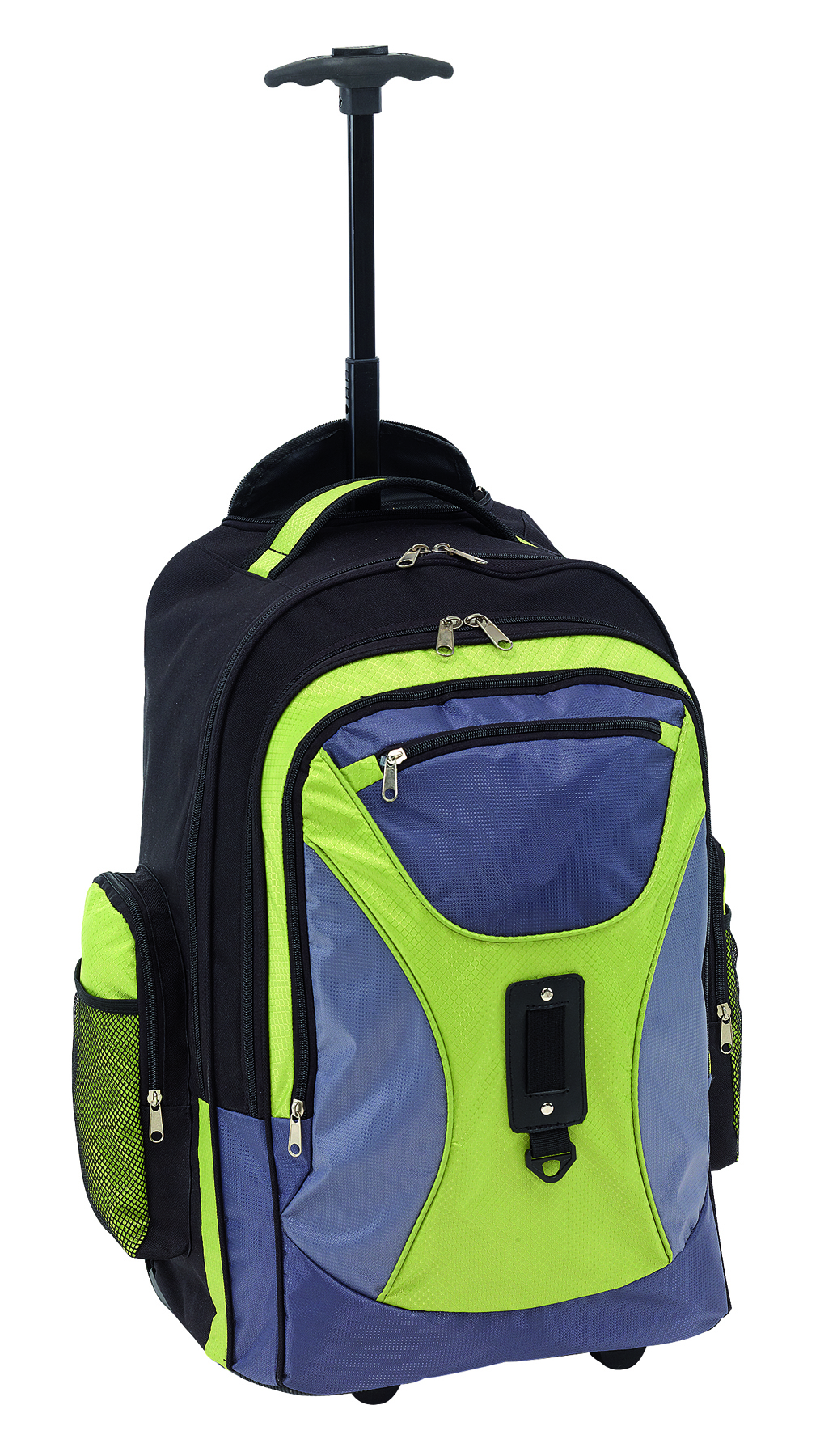 Trolley-Rucksack'Comforty'600D,grau/grün