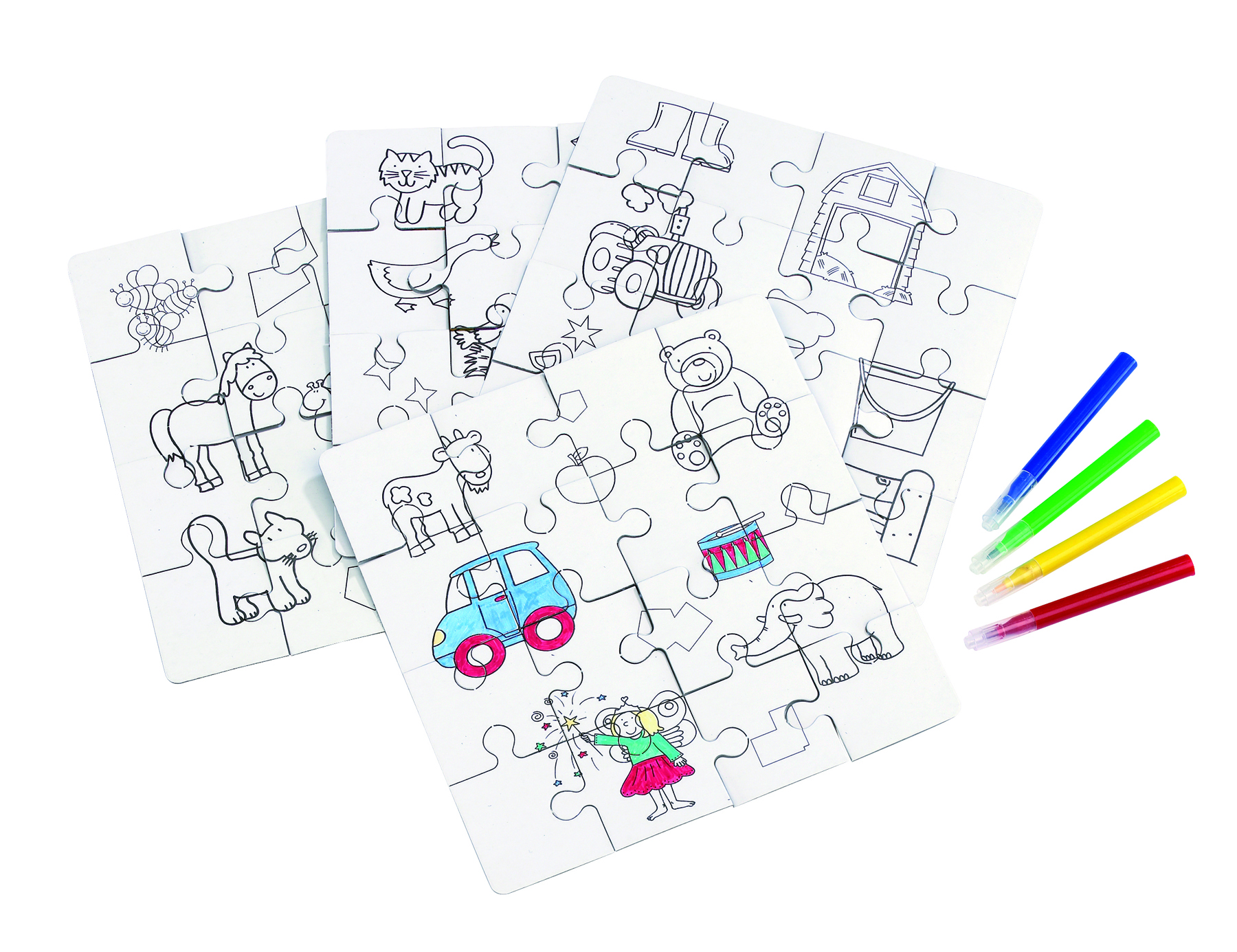 Kinder-Puzzle "Paint your picture"