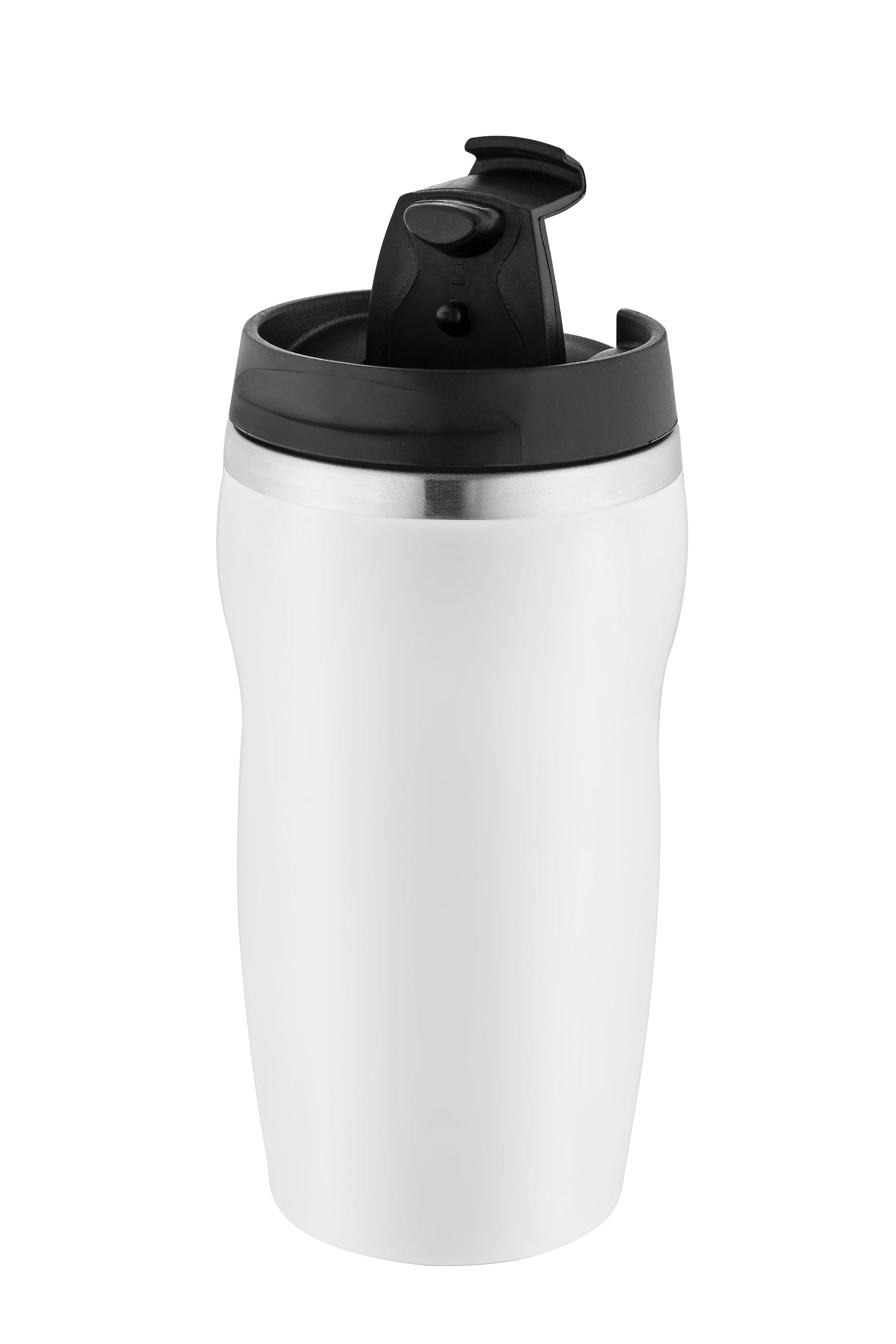 Metmaxx® Thermobecher "CremaCompact" silber