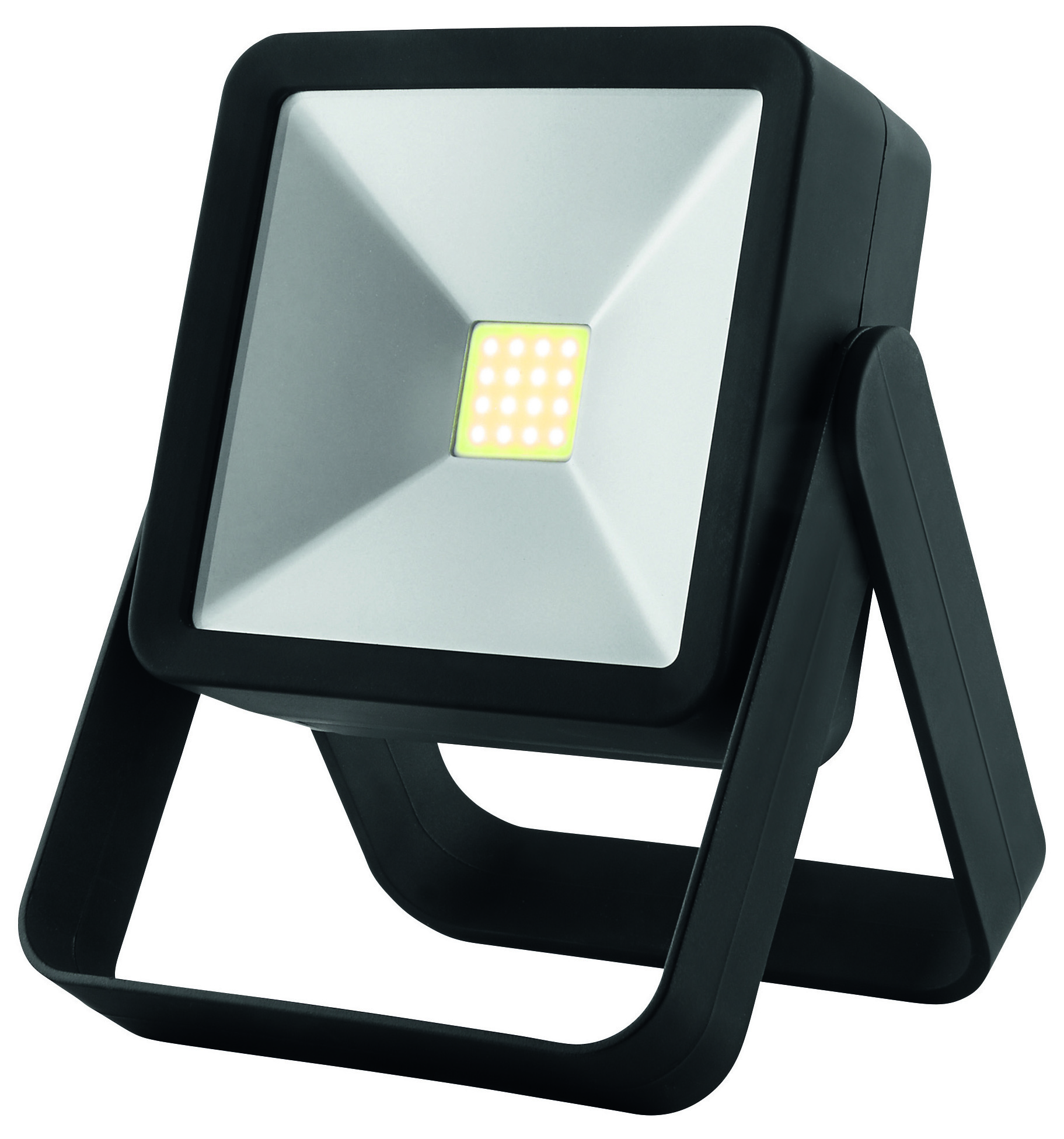 Metmaxx® LED MegaBeam Lampe "TheFlutlichtCOB" schwarz