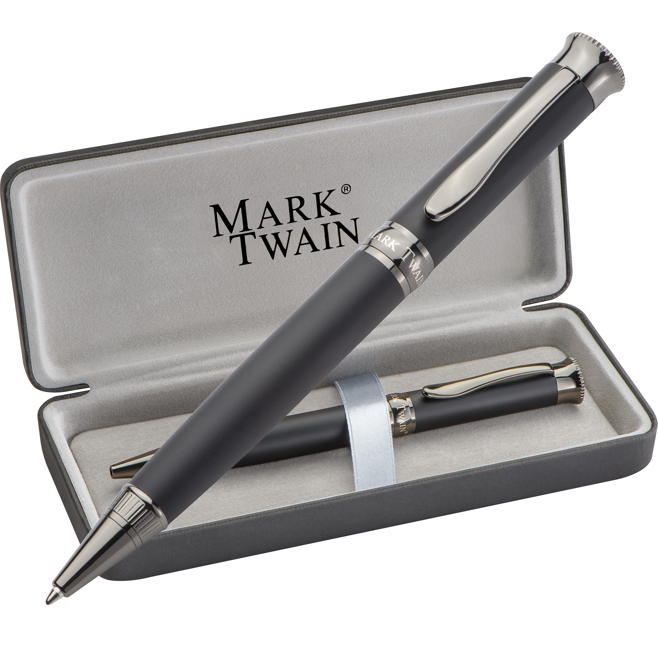 Mark Twain Kugelschreiber aus Metall