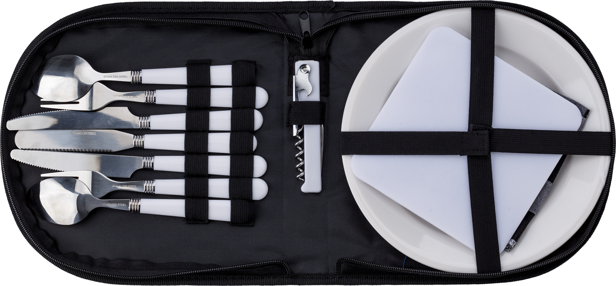 Picknick-Reisetasche aus Segeltuch Jacques