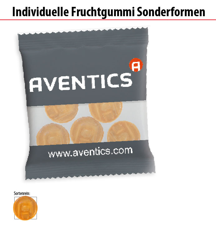Individuelle Fruchtgummi Sonderformen