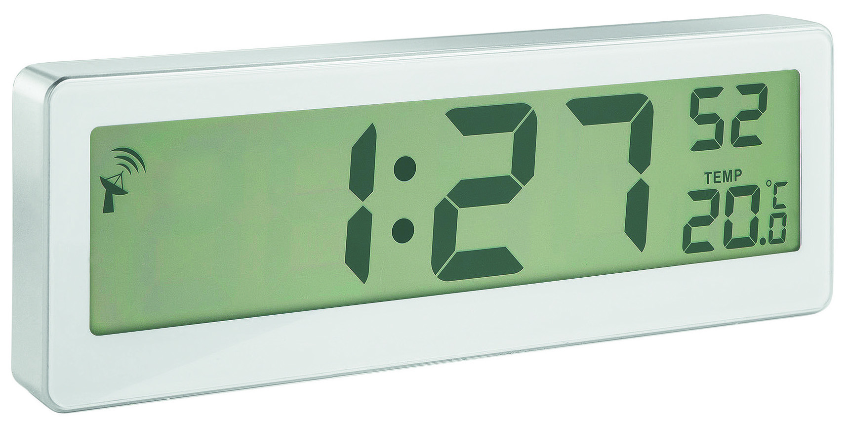 Metmaxx® Wanduhr "TimeStripe" weiß