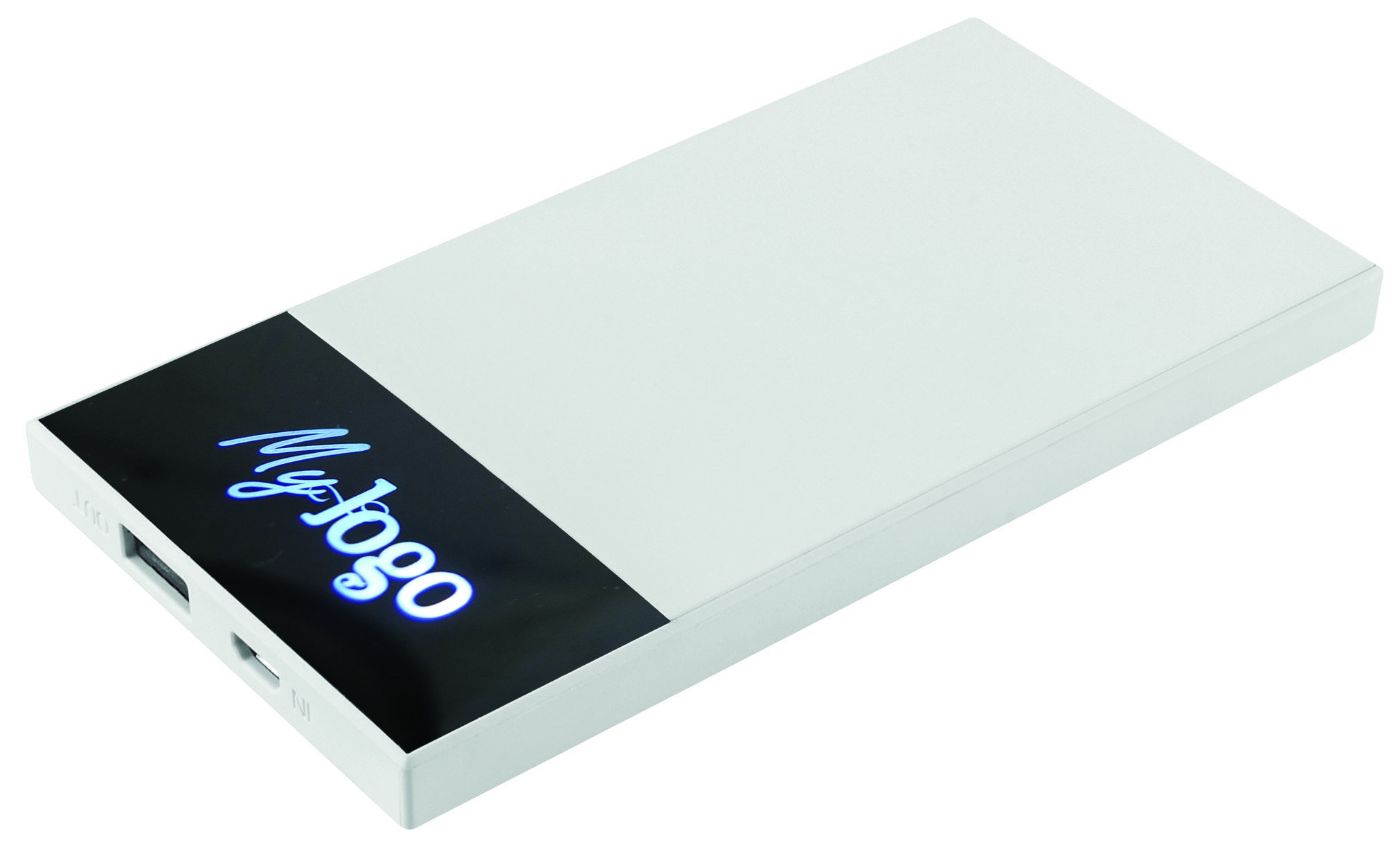 Metmaxx® Powerbank "LogoSeries5up" weiß