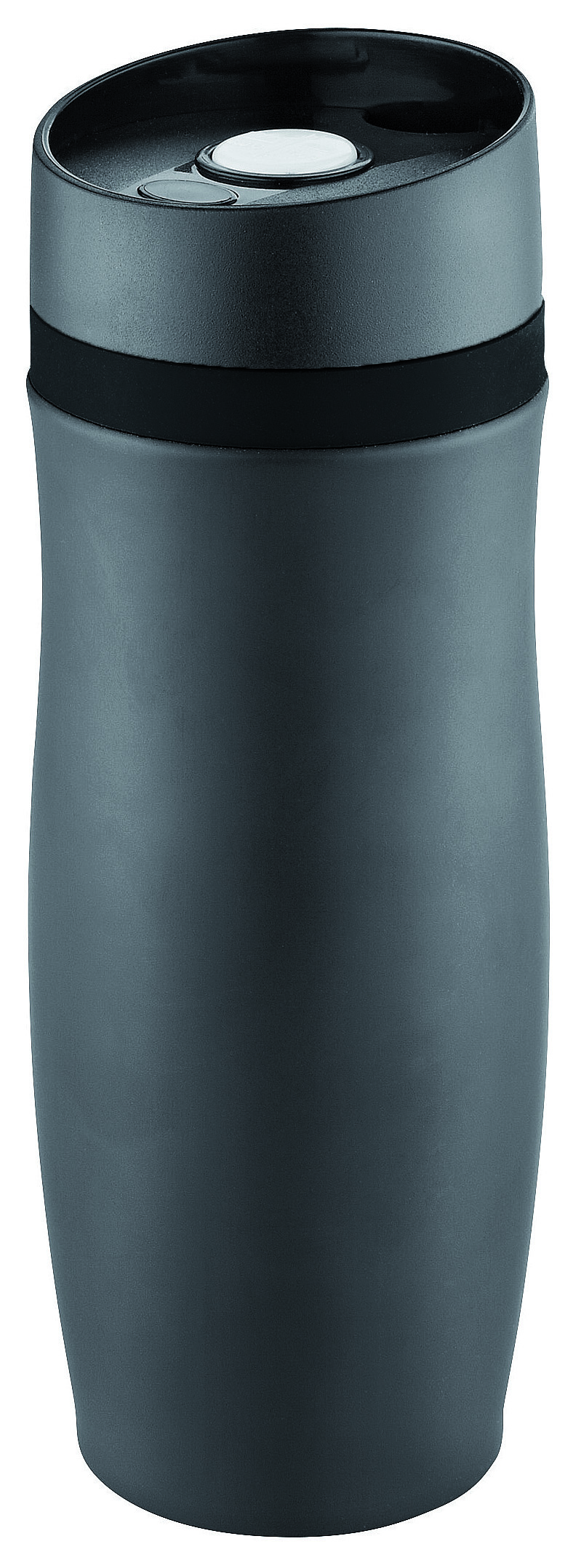 Metmaxx® Thermobecher "CremaExtensaNero" schwarz/grün