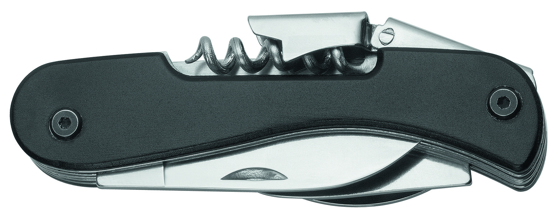 Metmaxx® Multifunktionsmesser "OutdoorGourmet" schwarz