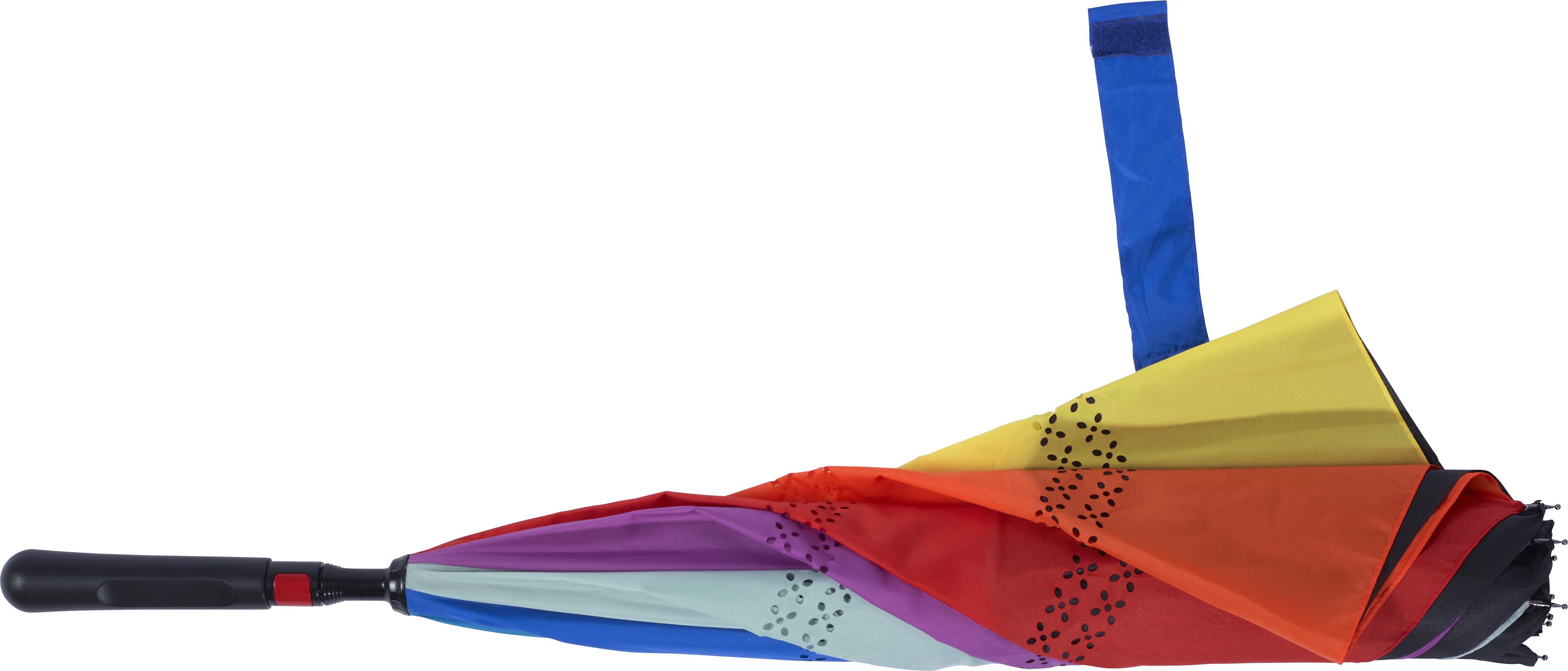 Reversibler Automatikschirm aus Pongee Daria