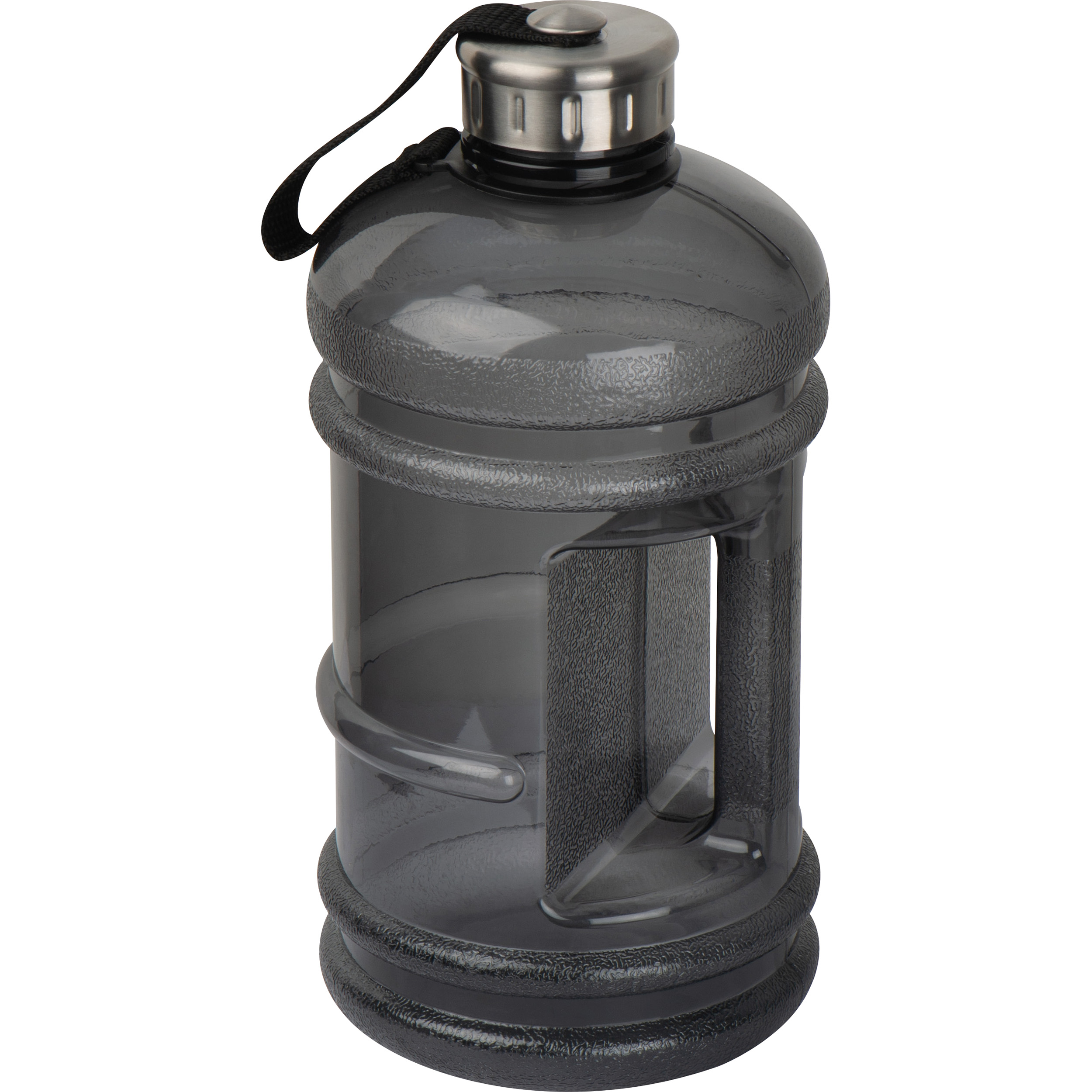 Fitness Trinkflasche aus Kunststoff in Hantelform, 2.200 ml