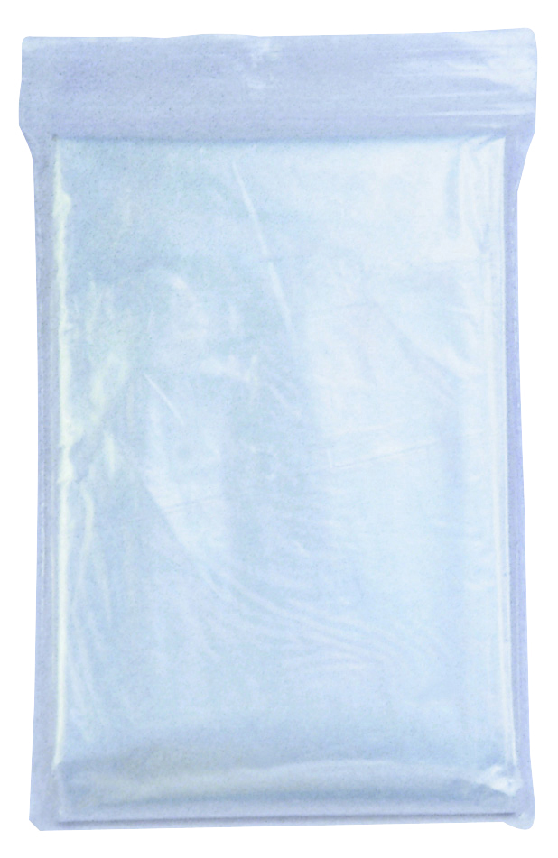 Regenponcho blau-transparent "Autumn"