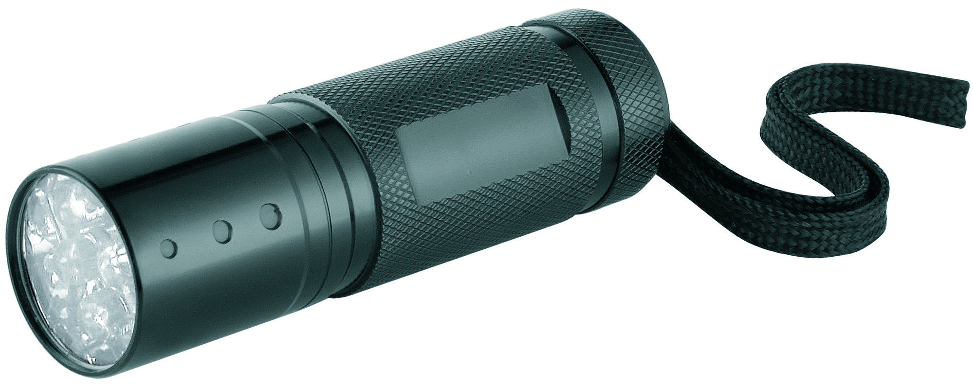 Metmaxx® LED MegaBeam Taschenlampe "MetalBasicOpenEVO" schwarz