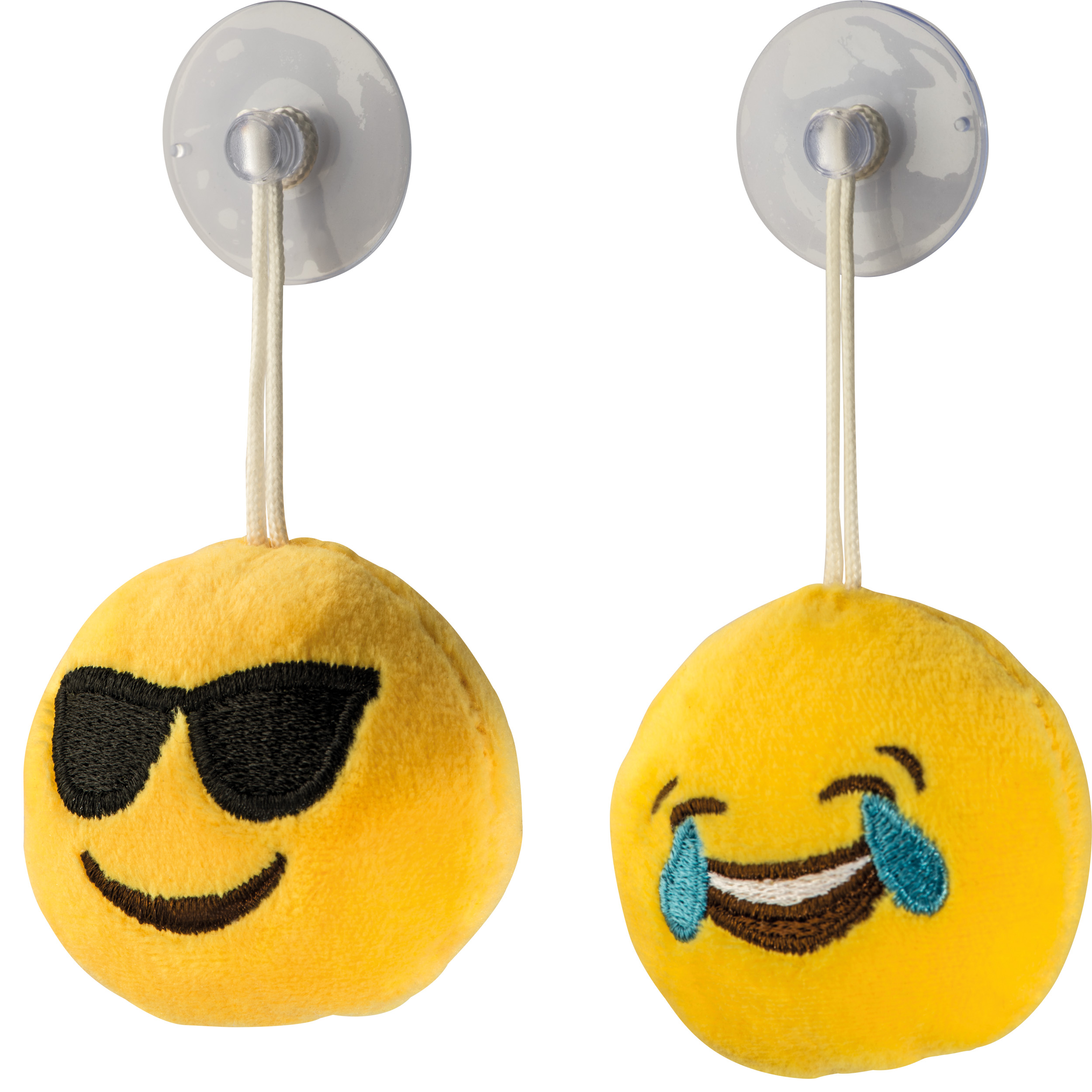Emoji Anhänger aus Plüsch