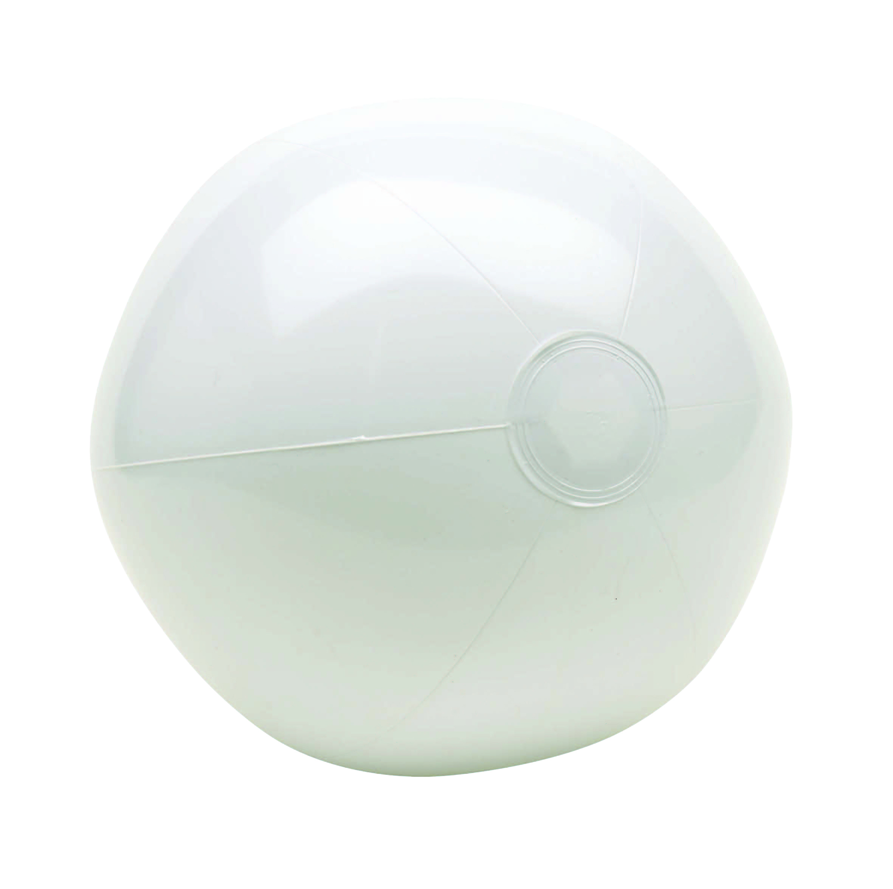 Strandball, weiß glänzend "Pacific"