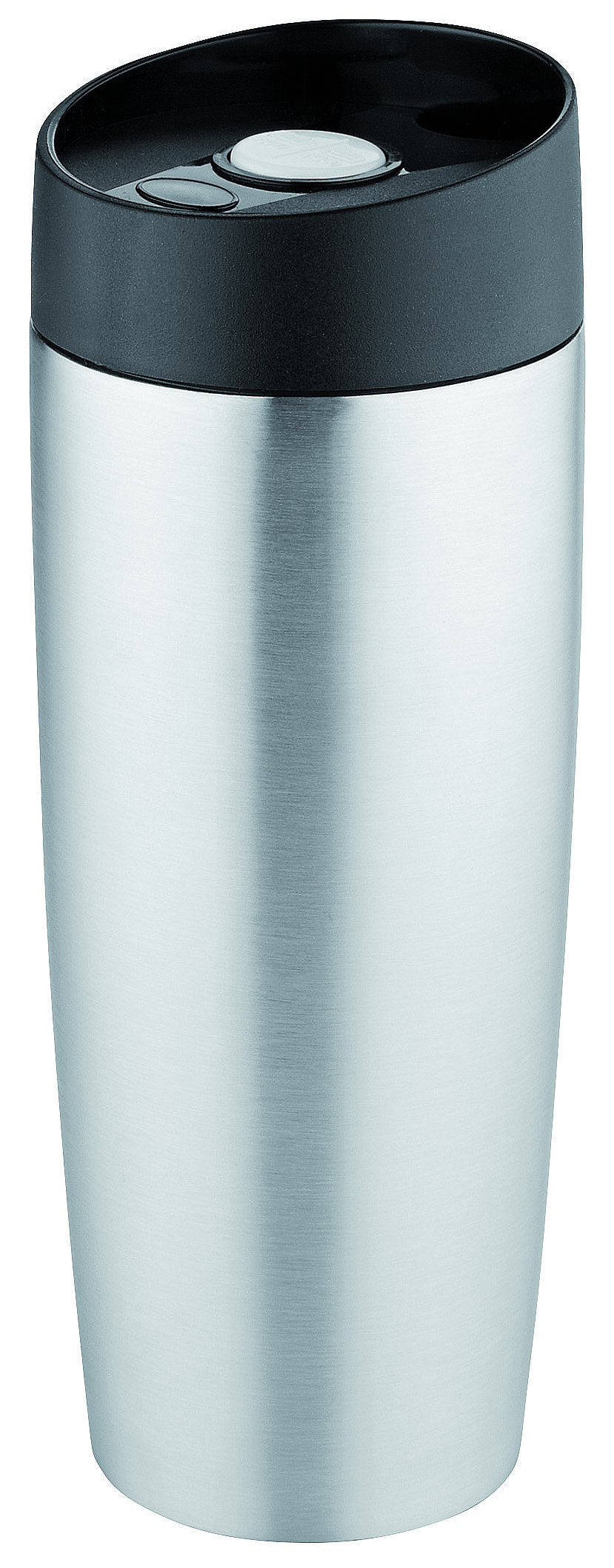 Metmaxx® Thermobecher "CremaExtensaMetallica" silber