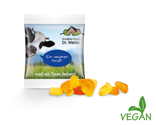 Vegan Fruchtgummi Minitüte