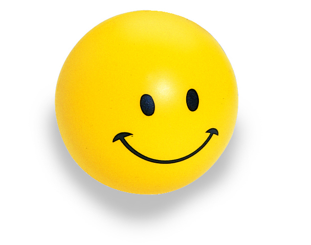 SQUEEZIES® Ball Smiley-Gesicht