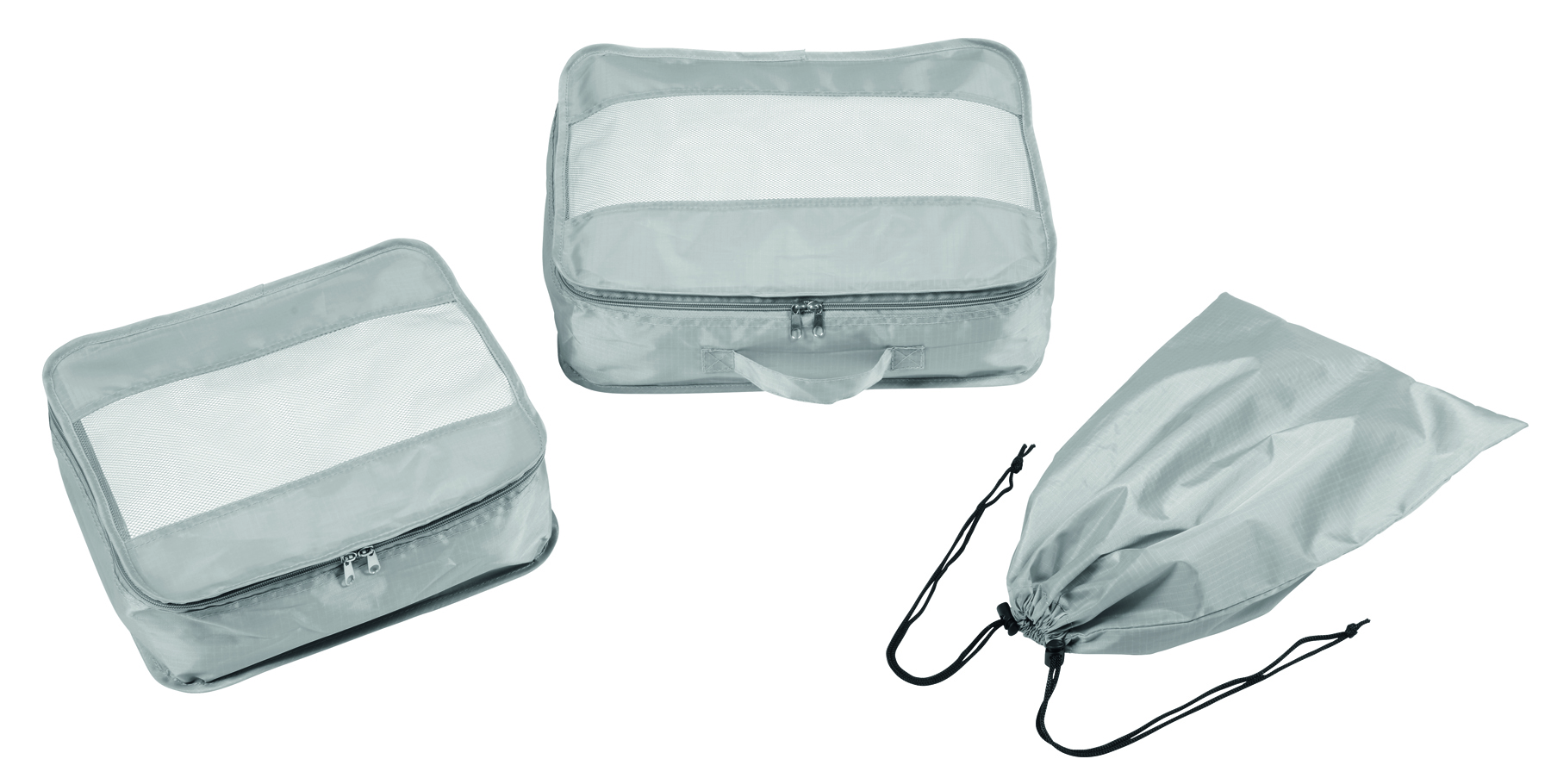 Reise-Set "Travel attendant",3tlg.,grau