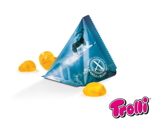 Vitamin-Fruchtgummi Tetraeder